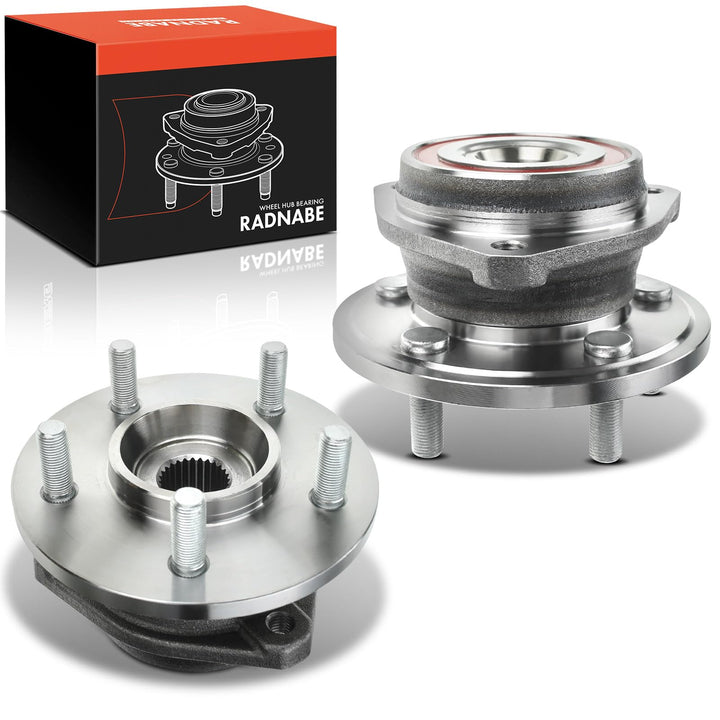 Frankberg 2x Radnabe Radlagersatz Vorderachse für Cherokee XJ Grand Cherokee I ZJ,ZG Wrangler I YJ,S