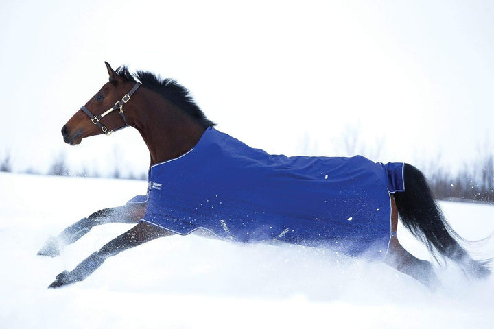 Horseware Amigo Hero 900 T/O Med 200g Turnout Decke wasserdicht Atlantic Blue/AB Ivory 145 cm / 6´6,