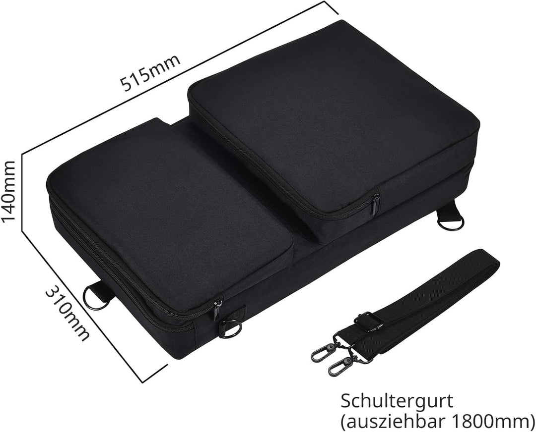 CBDYWVR Tragetasche für Pioneer DJ DJ-SB3 SB2 DJ Controller/DDJ-400 Controller/DDJ-FLX4 oder Rolands