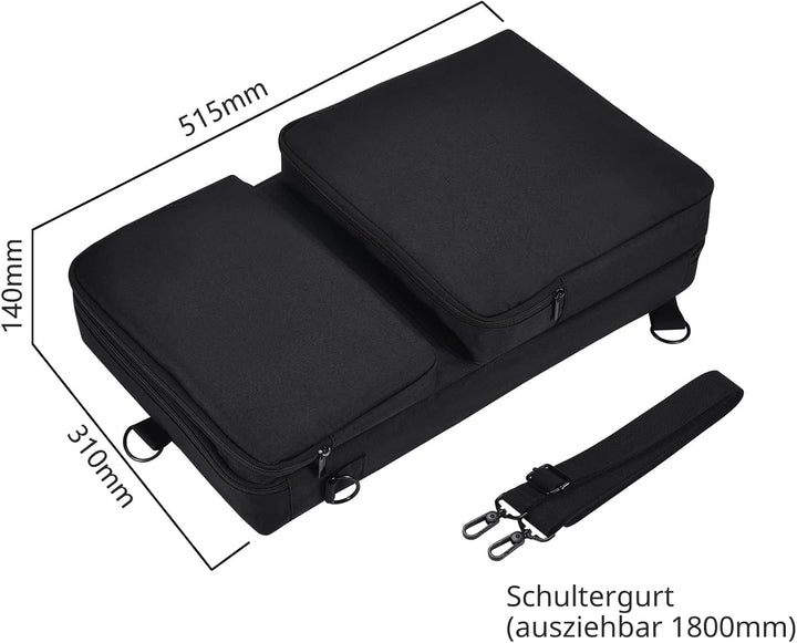 CBDYWVR Tragetasche für Pioneer DJ DJ-SB3 SB2 DJ Controller/DDJ-400 Controller/DDJ-FLX4 oder Rolands