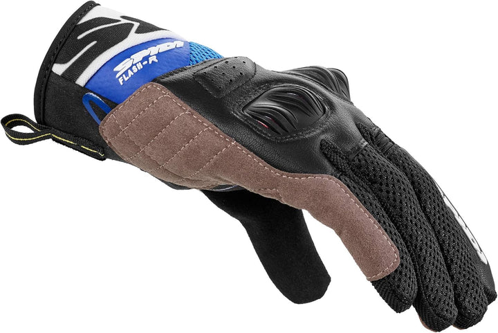 SPIDI, Flash-R Evo, Herren-Motorrad-Handschuhe, schützend & strapazierfähig, Sommerhandschuhe, wasse