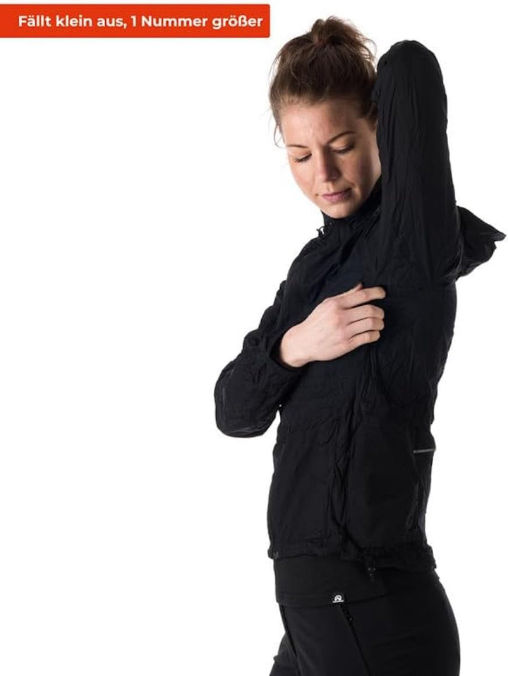 NORTHFINDER Ultraleichte Regenjacke Damen Wasserdicht Atmungsaktiv | Fahrrad Regenjacke Damen Laufja