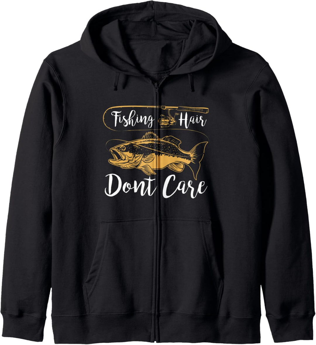 Fishing Gift Funny Fishing Hair Don&