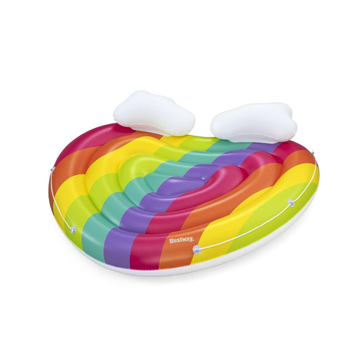 Bestway Badeinsel Rainbow Dreams 175 x 163 cm