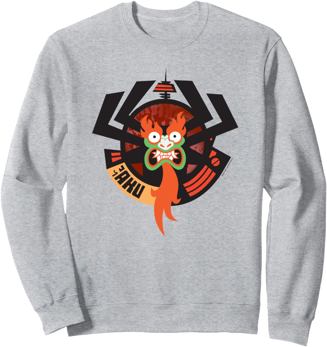 Samurai Jack Aku Round Frame Sweatshirt