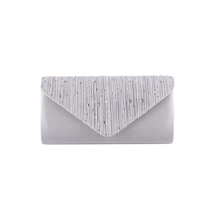 CORIOS Damen Abendtasche Glitter Strass Clutch Tasche Envelope Henkeltasche Glänzend Umhängetasche G
