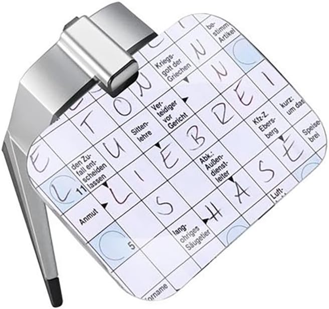 Eschenbach Standlupe Scribolux Leselupe mit LED-Beleuchtung, 2,8X Vergrösserung