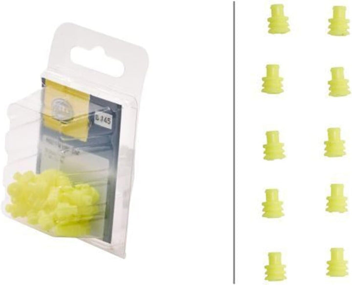 HELLA - LED-Tagfahrleuchte - 90mm - 24/12V - rund - Lichtscheibenfarbe: glasklar - LED-Lichtfarbe: w