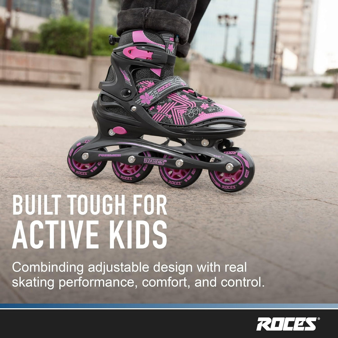 Roces Mädchen Jokey 3:0 Inline Skates 38 Black-Pink, 38 Black-Pink