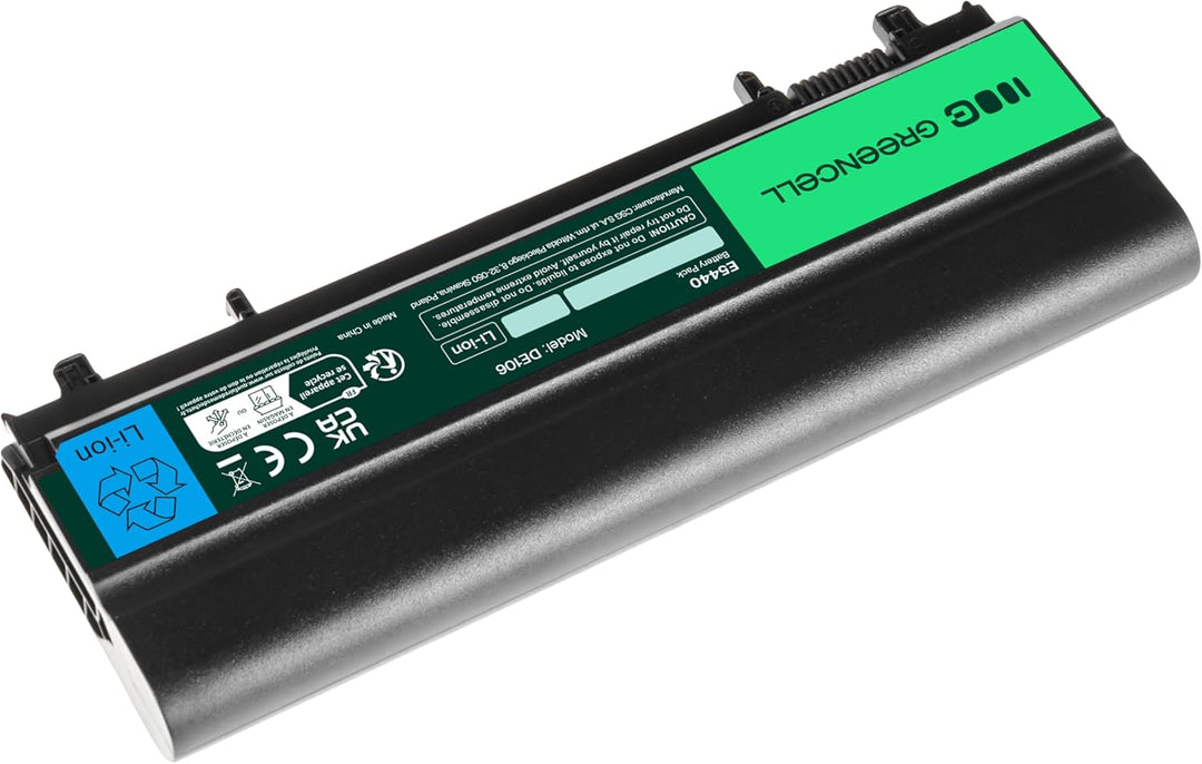 Green Cell Extended Serie N5YH9 VV0NF Laptop Akku für Dell Latitude E5440 E5540 (9 Zellen 6600mAh 11