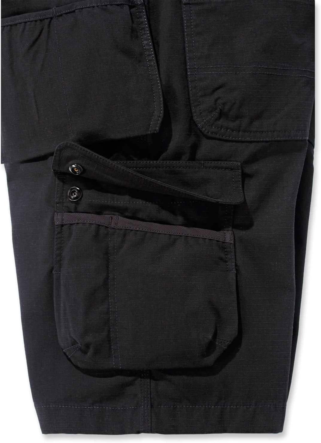 Carhartt Herren Rugged Flex Relaxed Fit Ripstop Cargo-Arbeitsshorts mit Mehreren Taschen Work Utilit