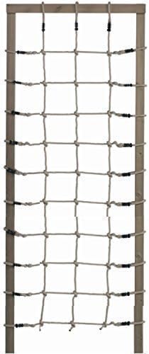 Loggyland Kletternetz Höhe 2,50m x Breite 1m (2,50 Meter hoch, 1 Meter breit) Verschiedene Netzfarbe