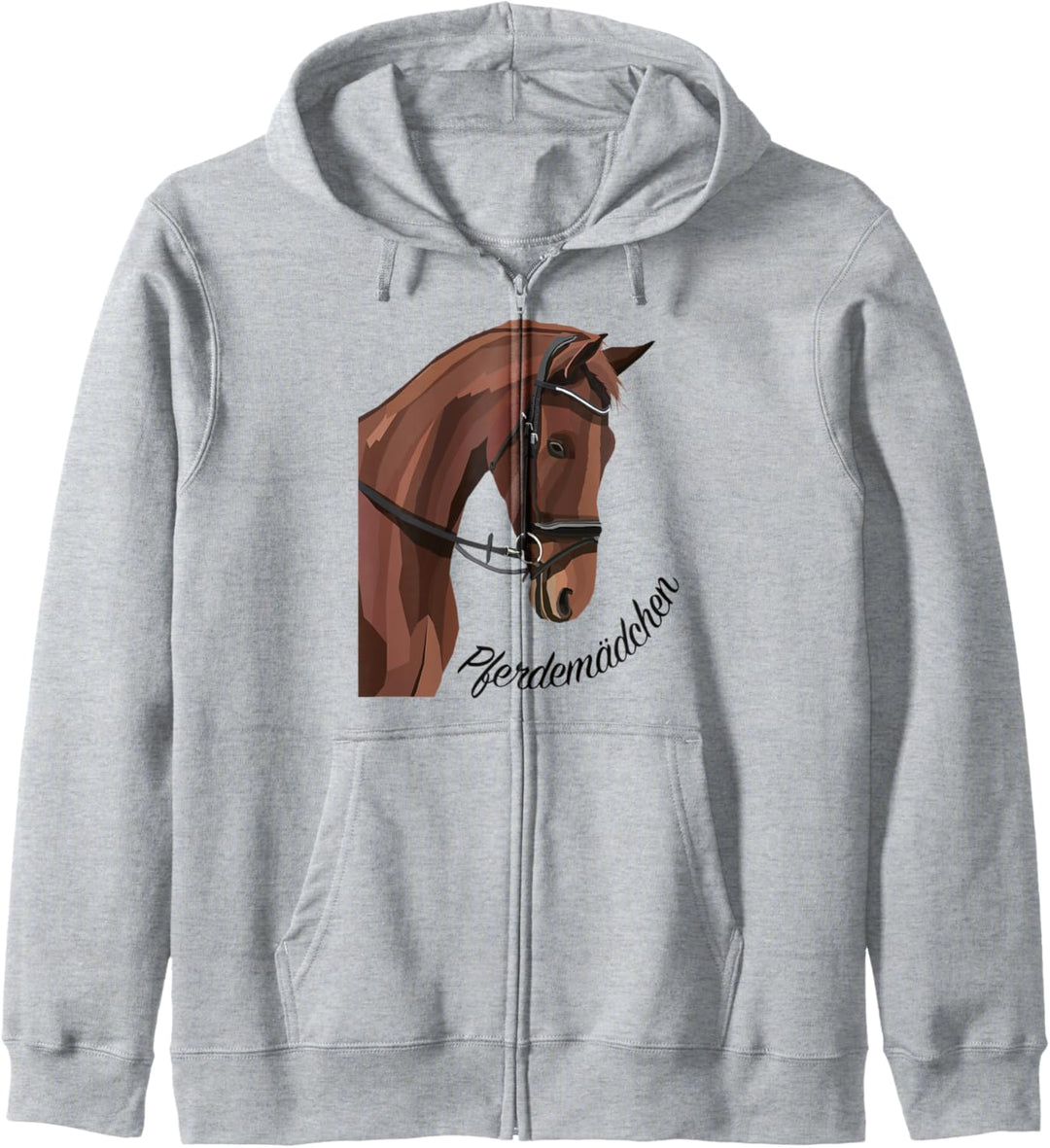 Pferdemädchen - Pferd Reiten Reiterin Mädchen Damen Frauen Kapuzenjacke