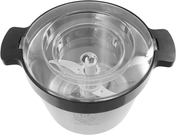 Zerkleinerer Elektrisch Gross, 1500W Elektrische Küchenhäcksler 6,5 L Universalzerkleinerer für Obst