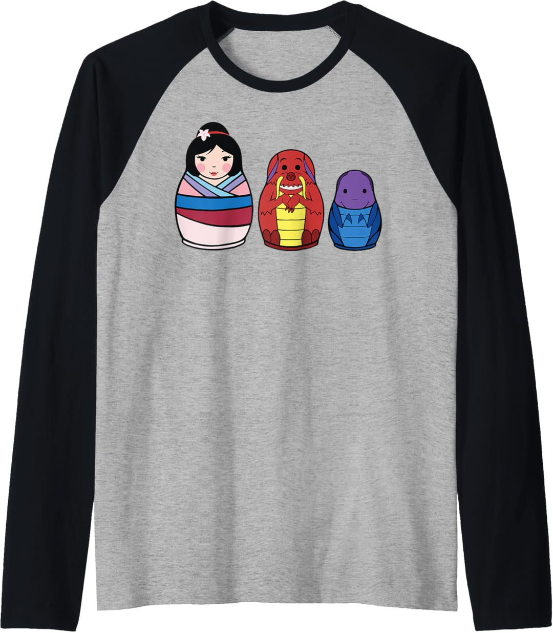 Disney Mulan Nesting Dolls Raglan