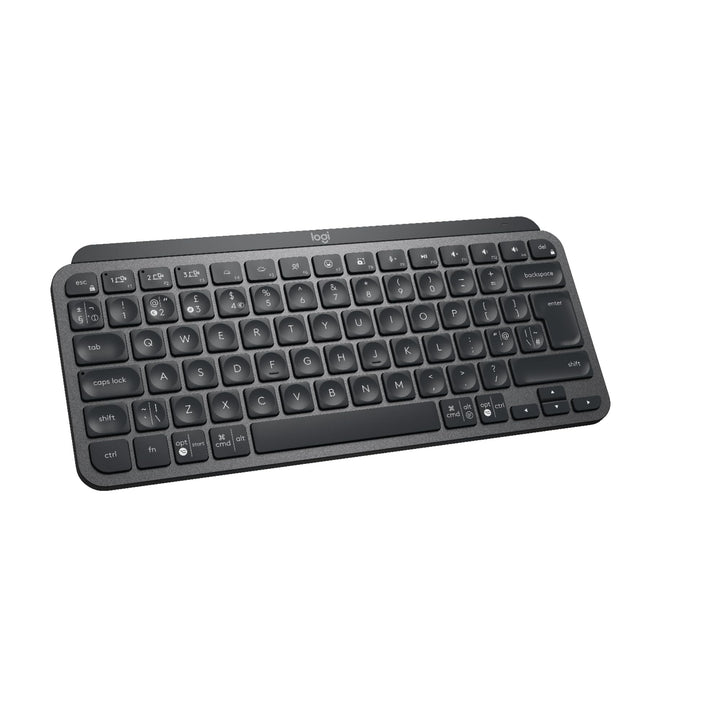 Logitech MXKeysMinimalist Wireless Illuminated KB Tastatur UK Single, Single