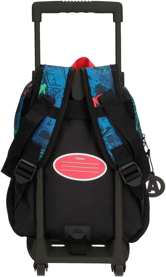 Marvel Avengers The Avengers On The Warpath Vorschulrucksack, Polyester, 6,44 l, Blau, 23 x 28 x 10