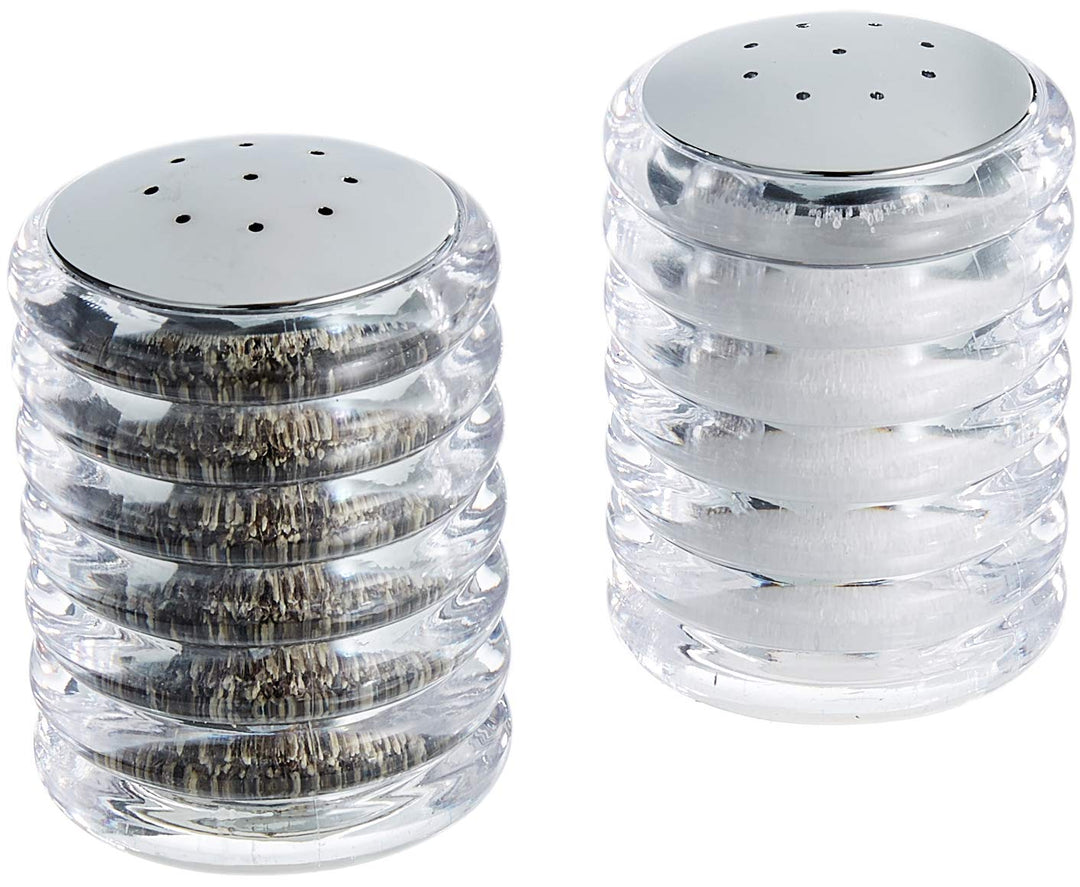 Cole & Mason H820950 Beehive Salz und Pfefferstreuer, Acryl/Chrom, 70mm, Geschenkset 10 x 5 x 7 cm,