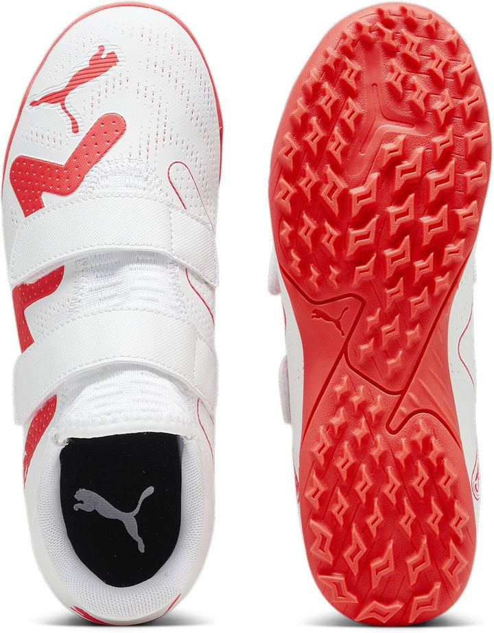 PUMA Unisex Kinder Future Play Tt V Jr Leichtathletik-Schuh 37 EU Puma White Fire Orchid, 37 EU Puma