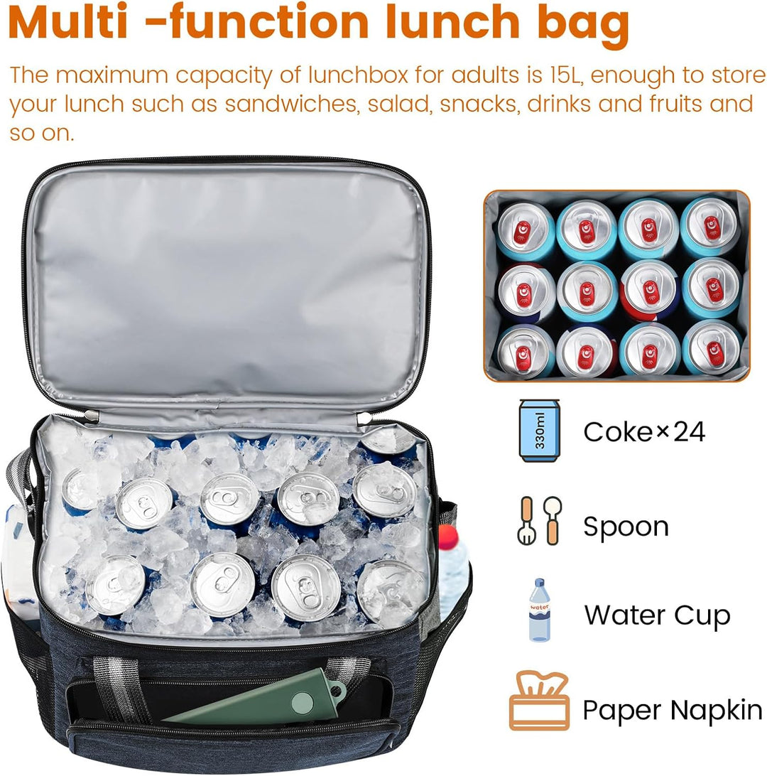 Kühltasche Klein, Kleine Kuhltasche fur Unterwegs, Kuhltaschen Faltbar, Thermotasche für Picknick/BB