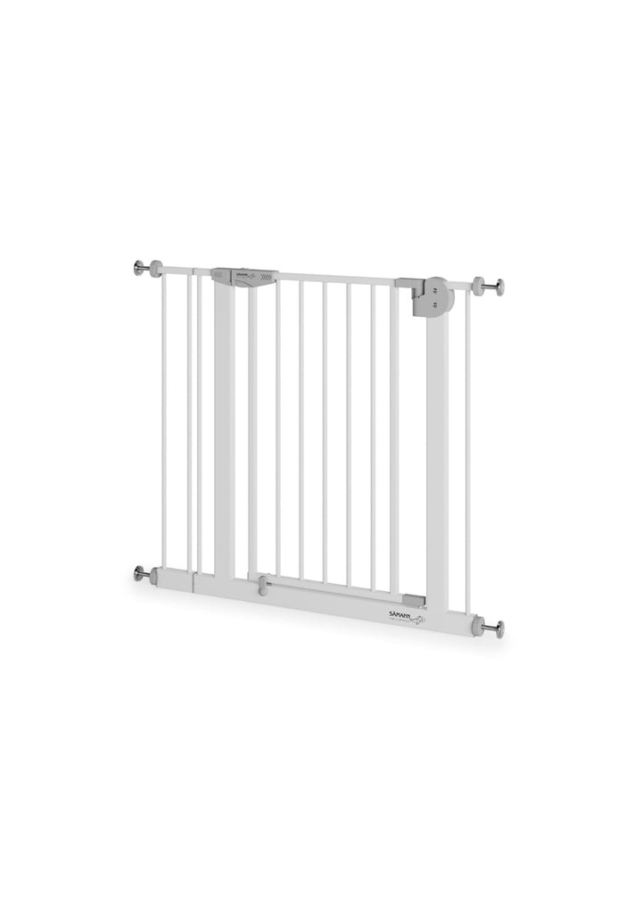 Sämann Türschutzgitter & Treppenschutzgitter mit Y-Spindel I 84-95 cm I Extra Höhe von 77 cm I Kinde