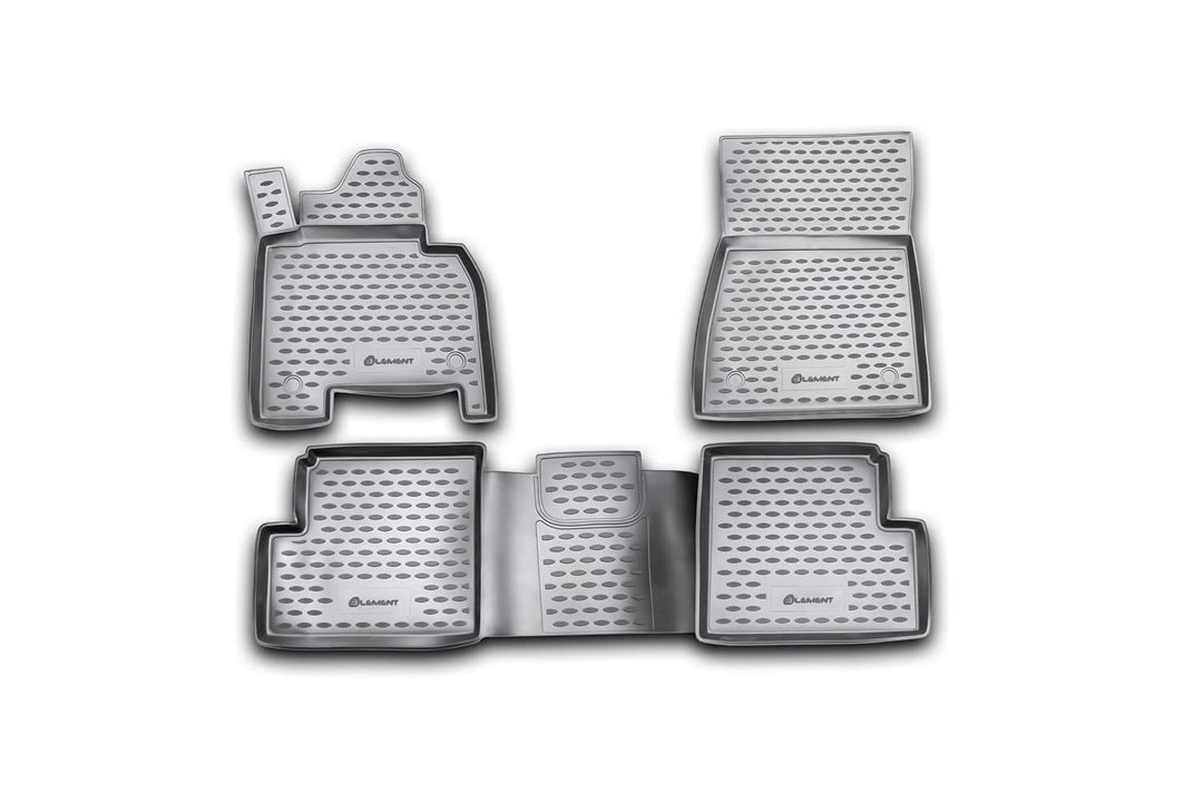 Element Fussmatten für Mercedes-Benz G-Class W463, 2007->, 4 st. (TPE, hohe Haltbarkeit)
