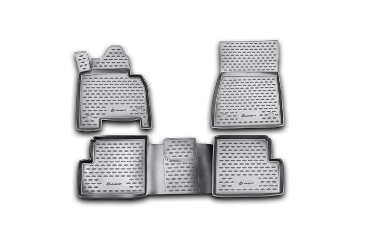 Element Fussmatten für Mercedes-Benz G-Class W463, 2007->, 4 st. (TPE, hohe Haltbarkeit)