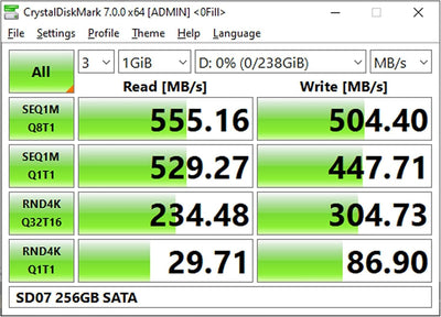 Timetec SSD 3D NAND TLC SATA III 6 Gb/s 2,5 Zoll 7 mm(0,28 Zoll)200 TBW Lesegeschwindigkeit Bis zu 5