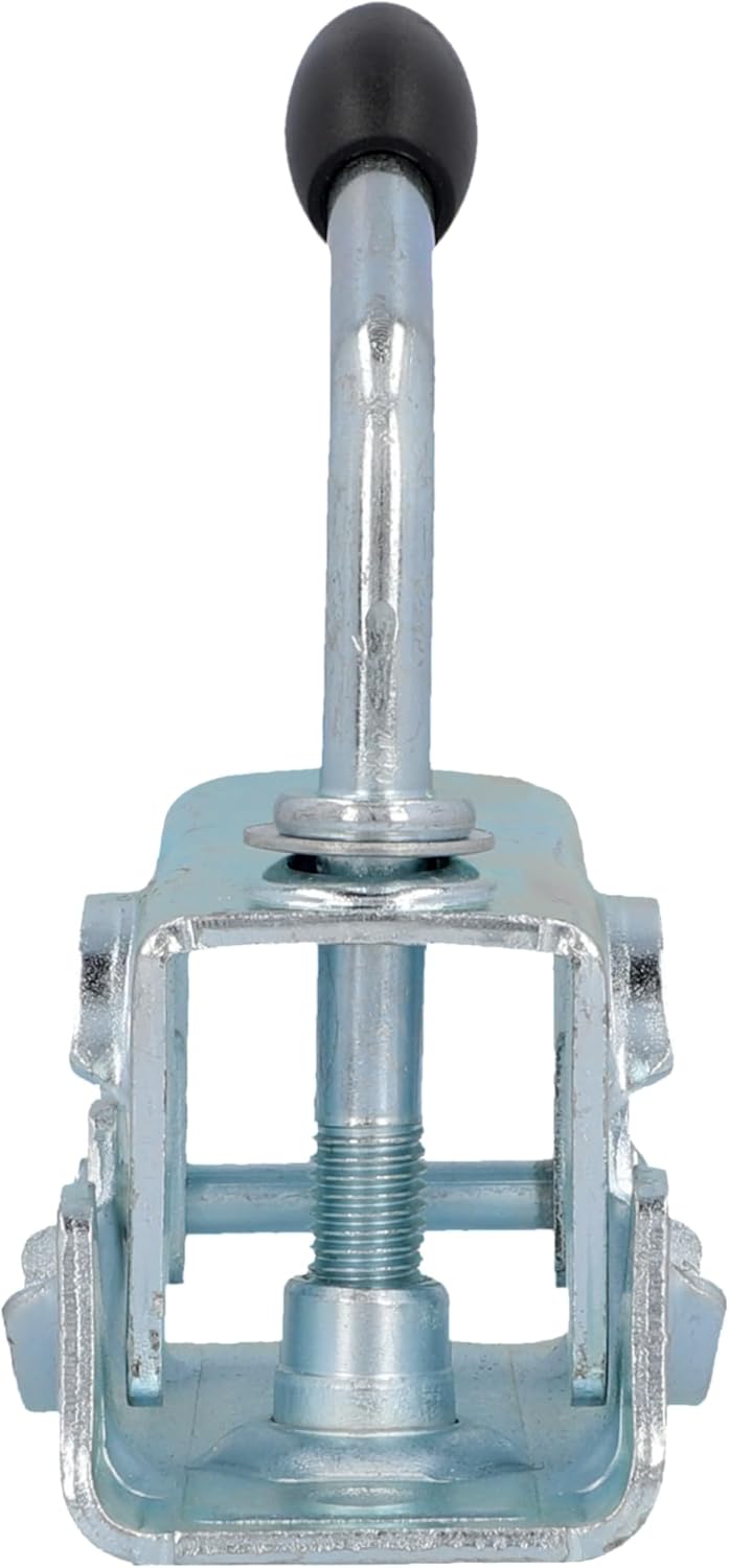 UNITEC Klemmbügel für Abstellstütze und Stützrad, Rohrdurchmesser 48 mm, Klemmschelle aus Stahl, mit
