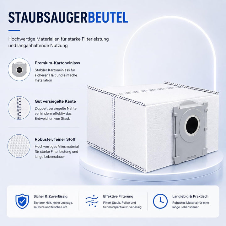 25 Stück Zubehörset für Ecovacs Deebot T50 Omni/T50 Pro Omni/T50 Pro Gen 2/T50 Omni Gen2 Saugroboter