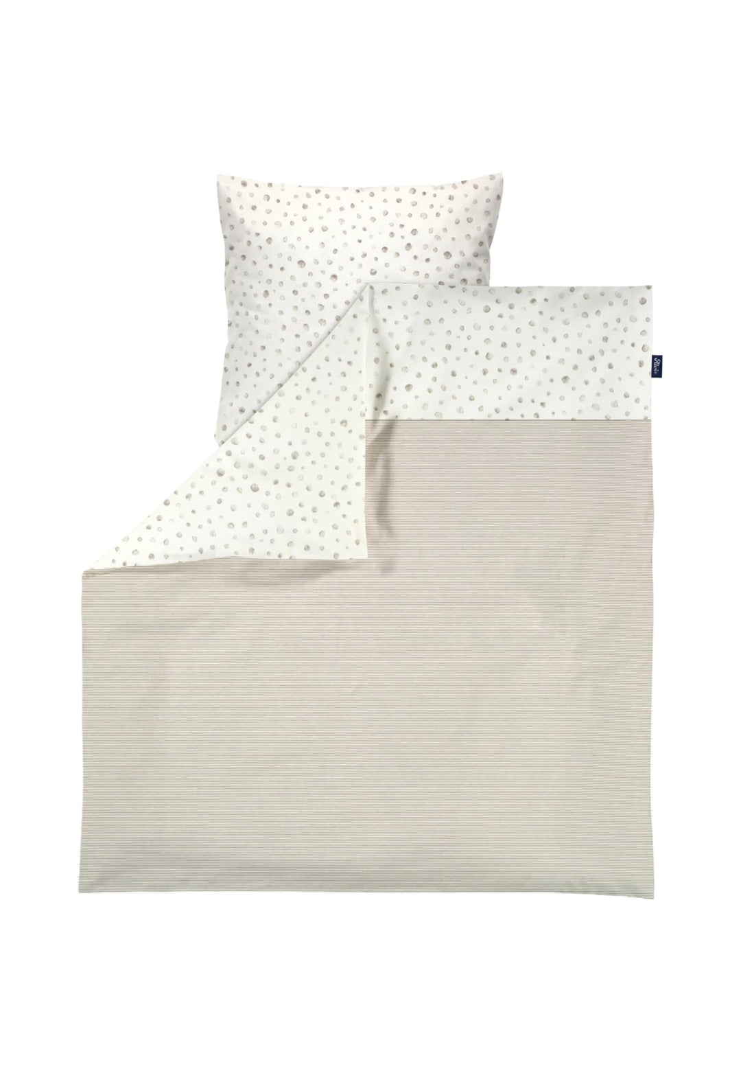 Alvi Bettwäsche Standard Aqua Dot 100x135 / 40x60 cm | 401200016