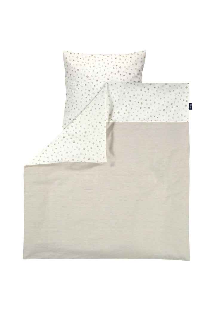 Alvi Bettwäsche Standard Aqua Dot 100x135 / 40x60 cm | 401200016