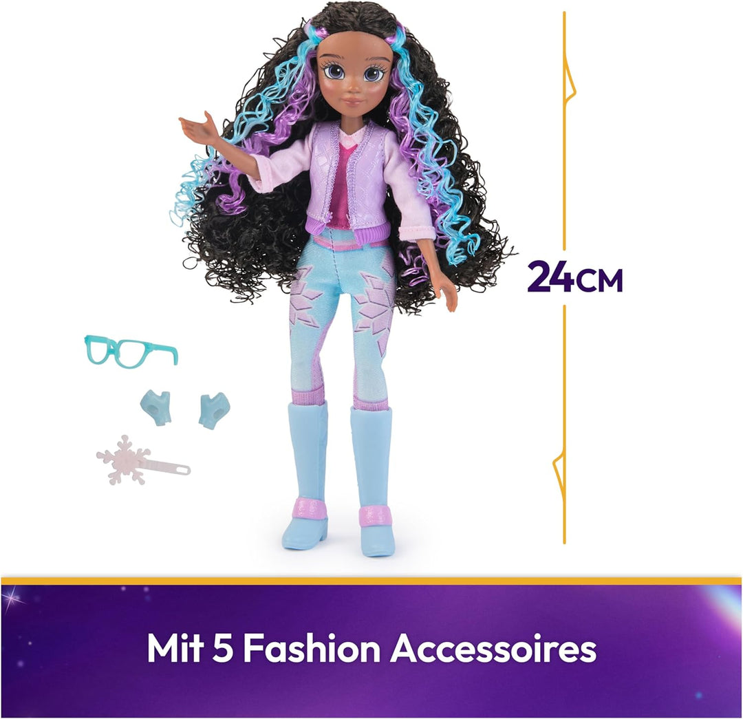 Unicorn Academy Ankleidepuppe Layla - die Originalpuppe zur beliebten Netflix-Serie, 24 cm gross und
