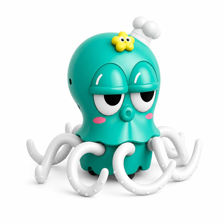 Tanzender Oktopus mit Musik und LED-Licht, Babyspielzeug