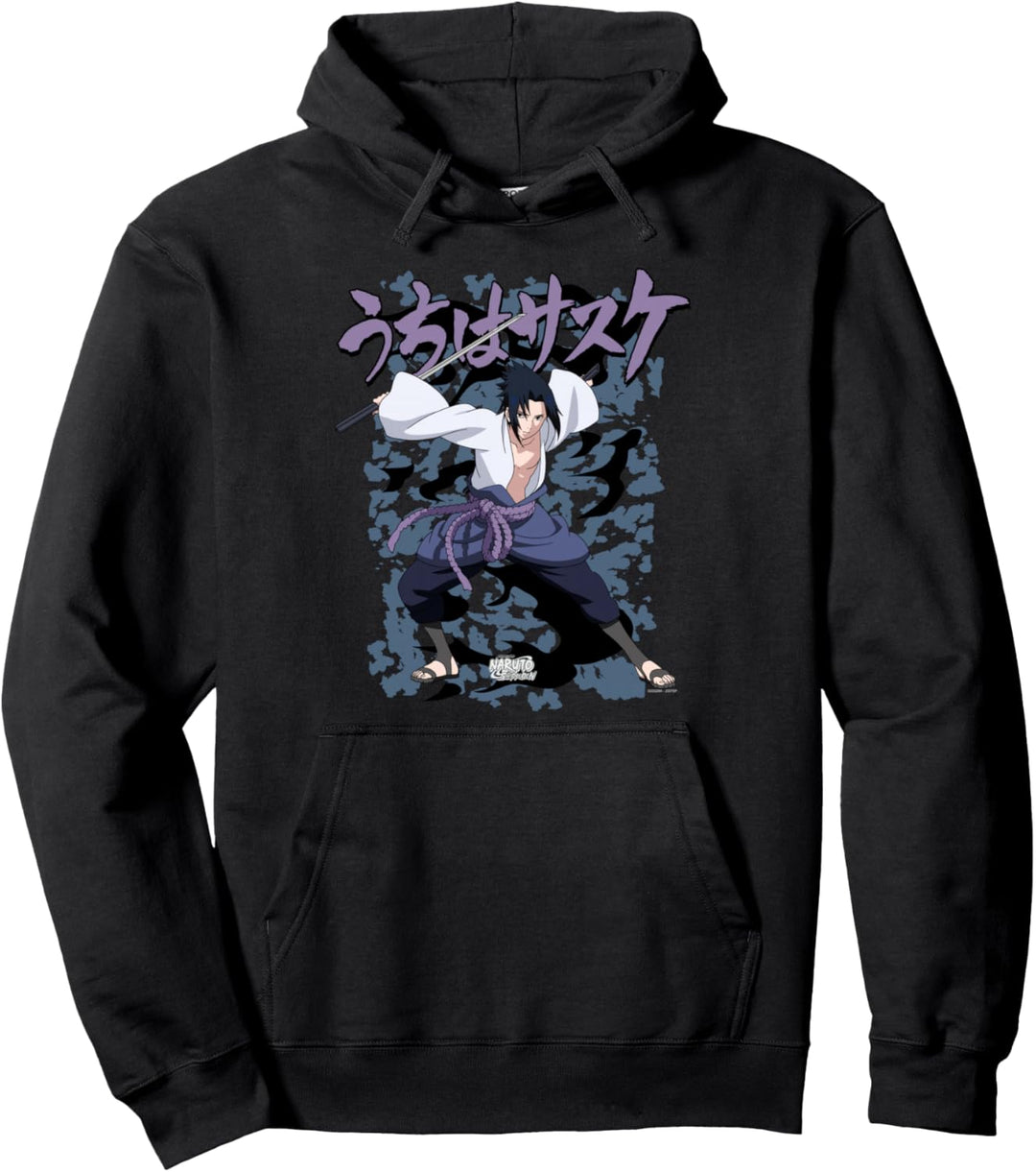 Naruto Shippuden Sasuke Curse Pullover Hoodie
