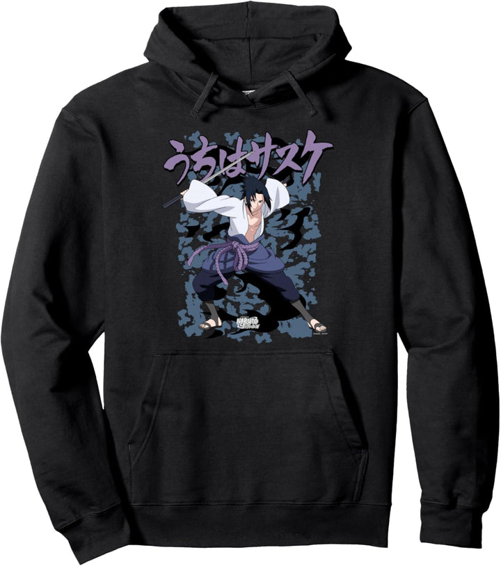 Naruto Shippuden Sasuke Curse Pullover Hoodie