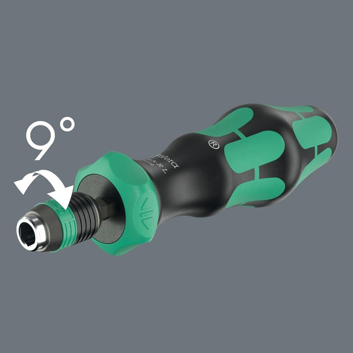 Wera 05051494001 838 RA-R L Bits-Handhalter mit Ratschenfunktion, 1/4", 1/4" x 130 mm 838 RA-R L Rat