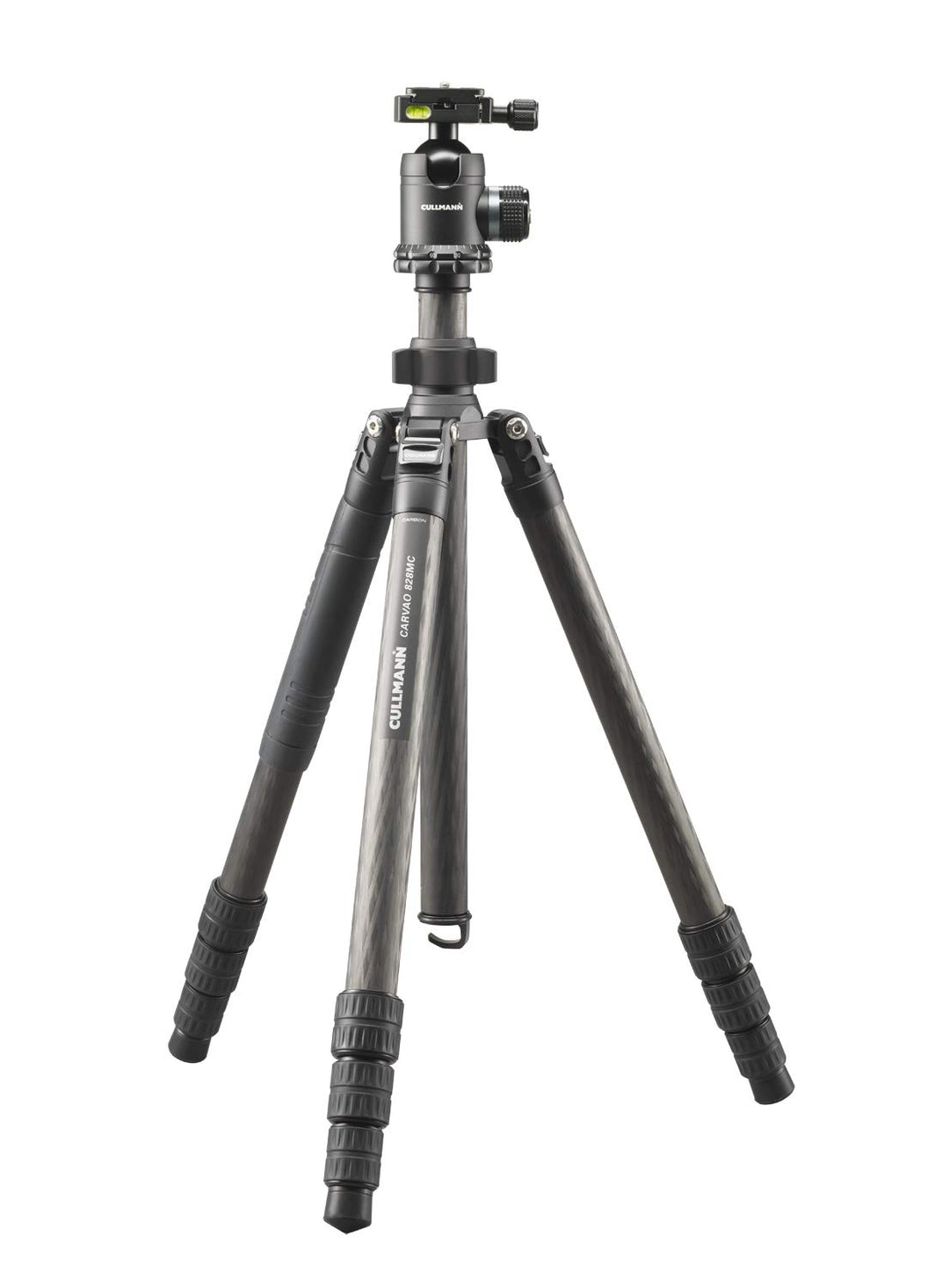Cullmann CARVAO 828MC Dreibeinstativ aus Carbon (max. 164, 5cm Auszugshöhe, Packmass 49cm, Tragfähig