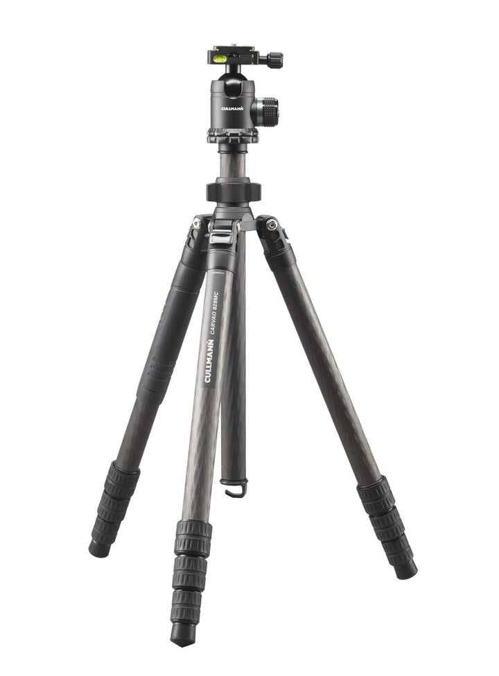 Cullmann CARVAO 828MC Dreibeinstativ aus Carbon (max. 164, 5cm Auszugshöhe, Packmass 49cm, Tragfähig