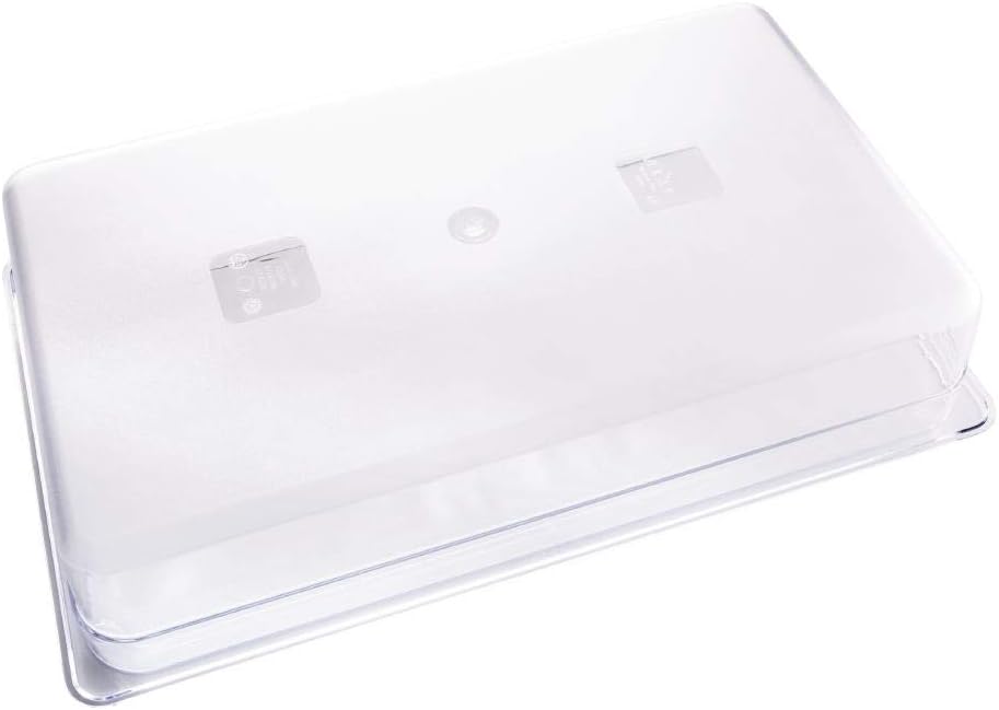 Vogue u225 Polycarbonat GN-Behälter, 1/1 Grösse 530(L)x325(D)x100(D)mm., 530(L)x325(D)x100(D)mm.