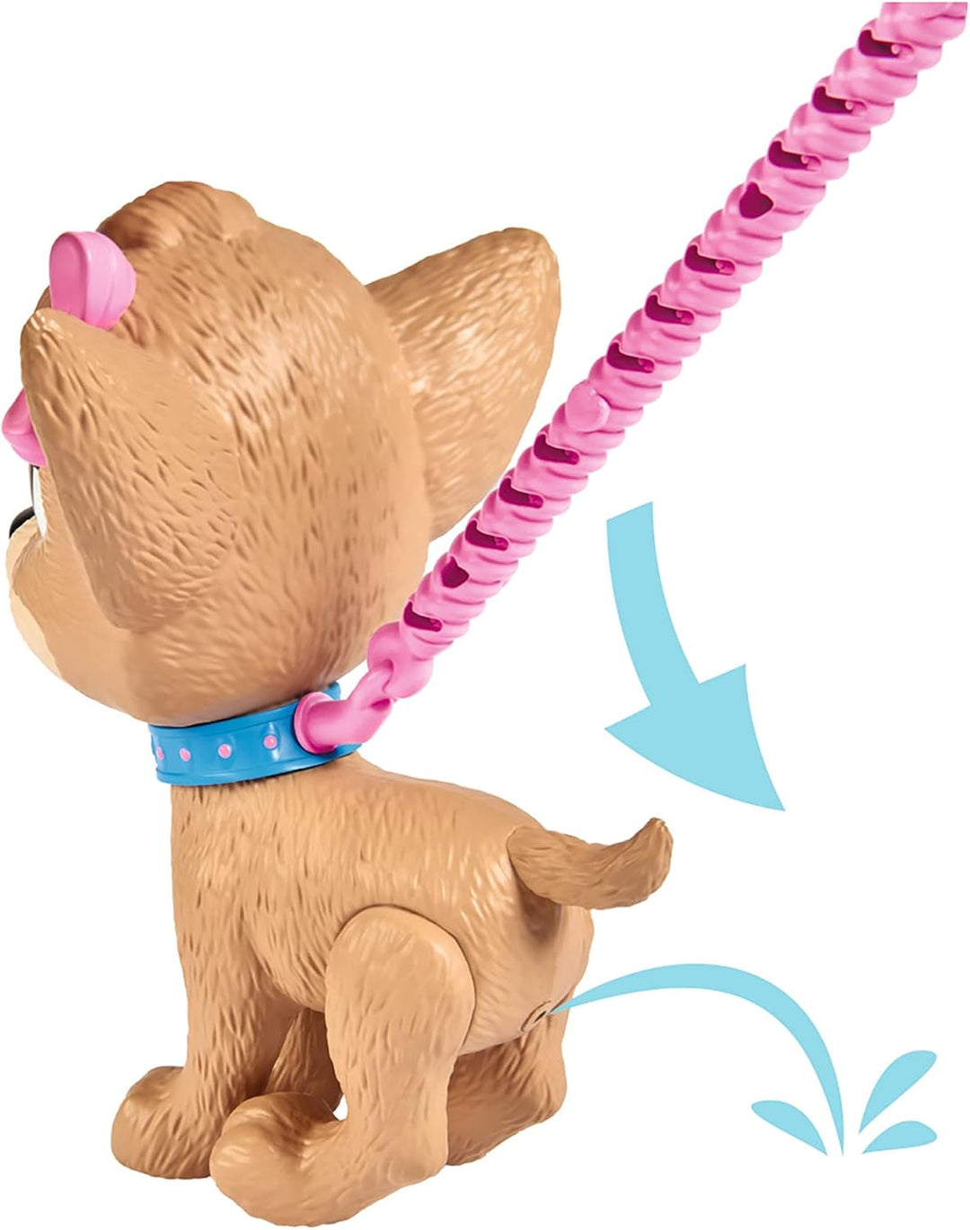 Simba 105893460 - ChiChi Love PiiPii Puppy, Hund zum Gassi gehen, macht Pipi, ab 3 Jahren, 20 cm, Me