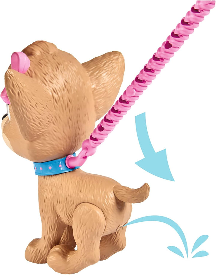 Simba 105893460 - ChiChi Love PiiPii Puppy, Hund zum Gassi gehen, macht Pipi, ab 3 Jahren, 20 cm, Me