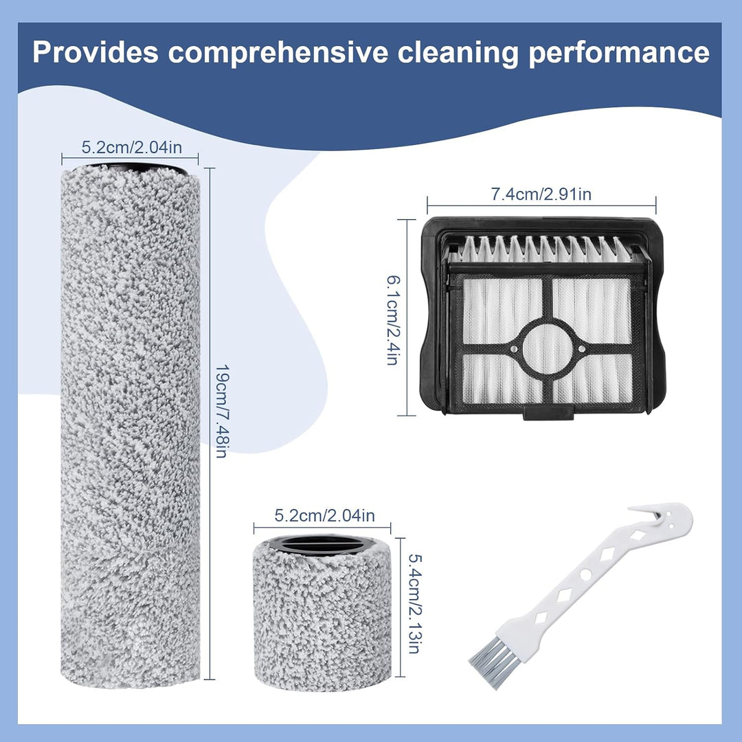 Bürstenrolle Filter Ersatzteile für Eureka RapidWash New630 / New630 Gen2 Nass Trockensauger Kabello