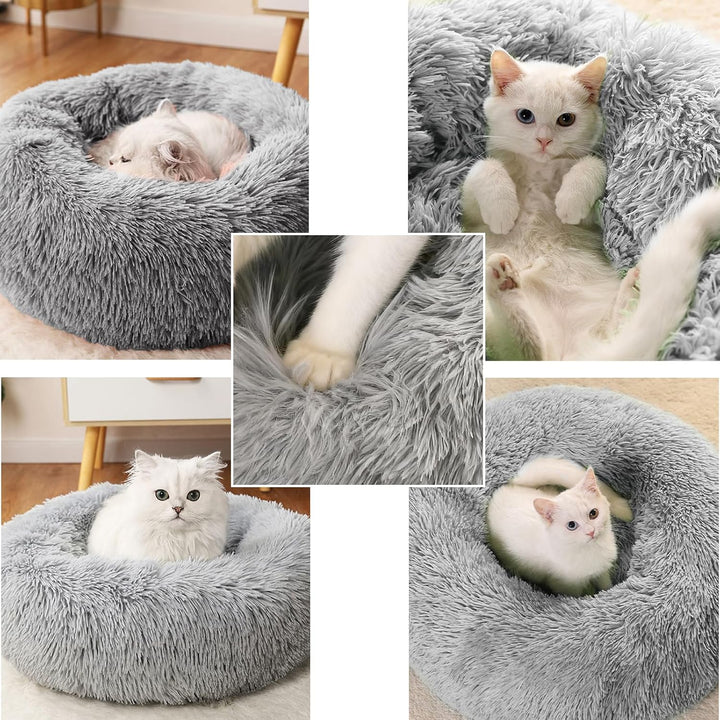 CALIYO Katzenbett Flauschig, Hundebett Kleine Hunde, Katzenkissen Hundekissen Waschbar, Trocknergeei