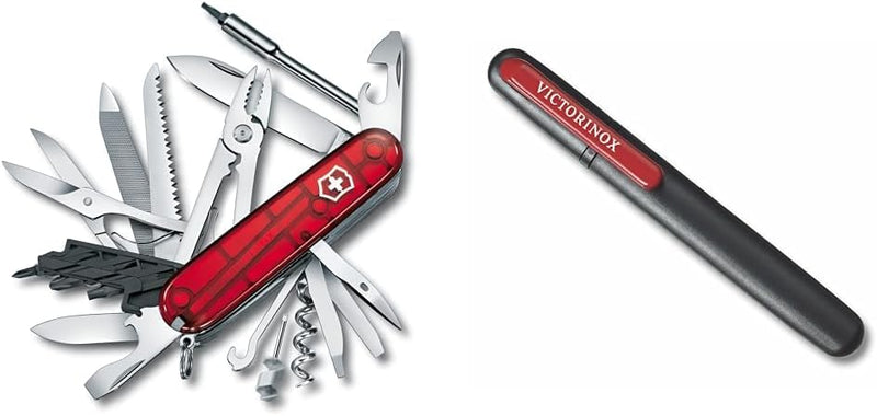 Victorinox Taschenmesser Cyber Tool L (39 Funktionen, Metallfeile, Bit-Schlüssel, Kugelschreiber, Za