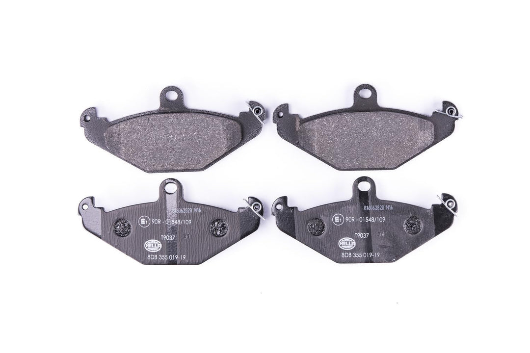 HELLA PAGID 8DB 355 019-191 Bremsbelagsatz - T9037 - Dicke/Stärke: 15mm - Bremssystem: Brembo - nich