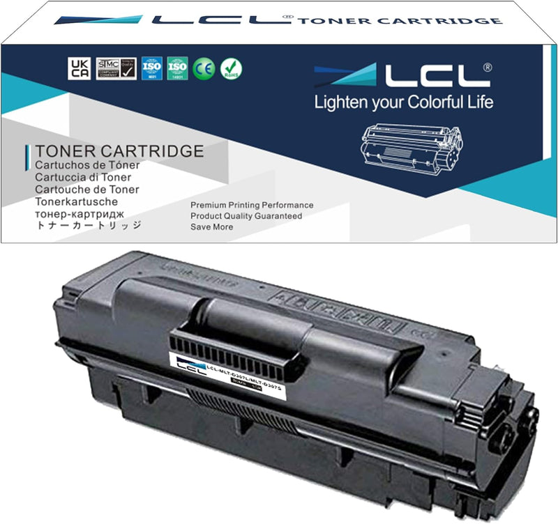 LCL Kompatibel TonerKartusche MLT-D307L MLT-D307S SV069A 15000Seiten (1 Schwarz) Ersatz für Samsung