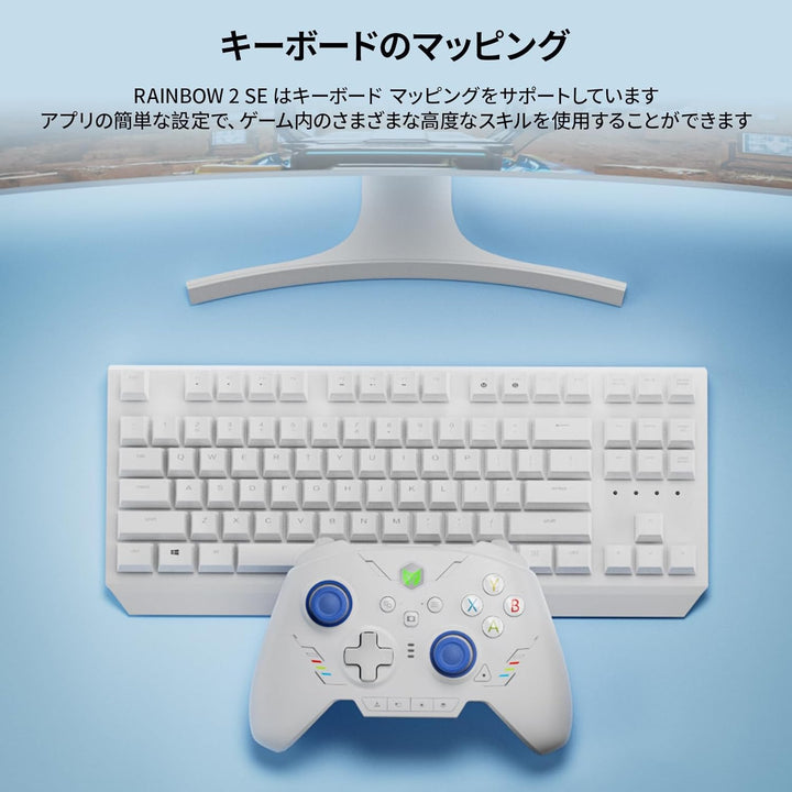 Black Shark PC-Controller, BIGBIG WON Rainbow 2 SE Wireless Controller Motion Control, Hall-Effekt-T