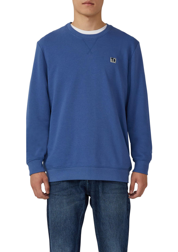 s.Oliver Herren Sweatshirt M Royalblau, M Royalblau