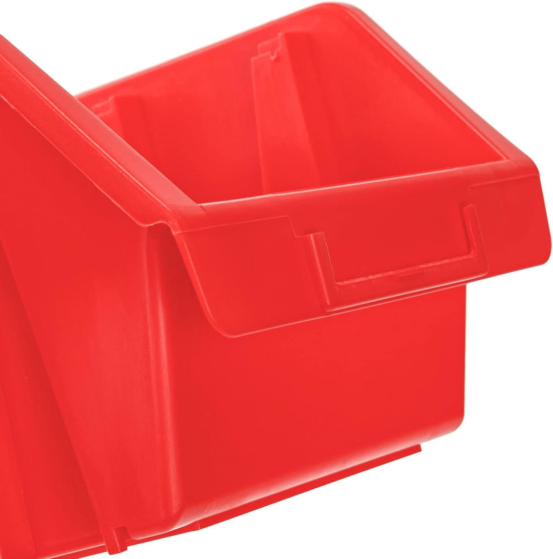 PAFEN Stapelboxen Set – 10x Stapelbox für Werkzeugwand 243 x 125 x 175 mm – Sichtbox Stapelkasten St